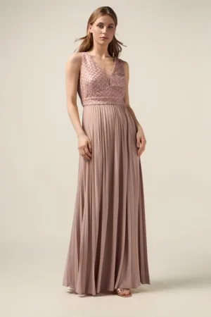 Rochie maxi cu pliuri
