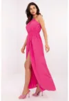 Rochie maxi cu slit pe partea din fata