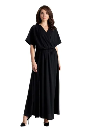 Rochie maxi dama Davide L055 neagra