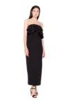 Rochie maxi dama -  Isabelinda - neagra