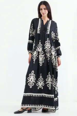 Rochie maxi dama - viscoza - HiCCUP