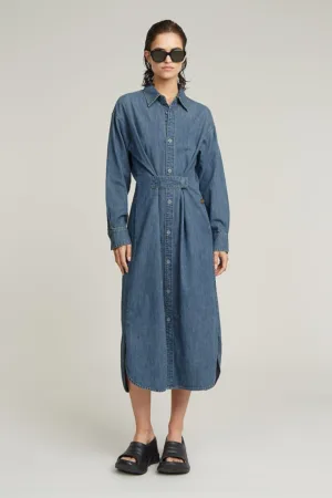 Rochie maxi de denim