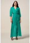 Rochie maxi din amestec de matase