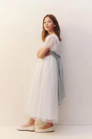 Rochie maxi din tul