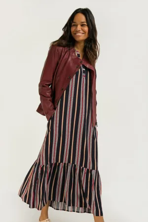 Rochie maxi fara maneci