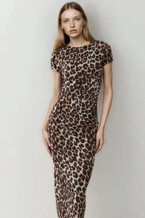 Rochie maxi - imprimeu mulata