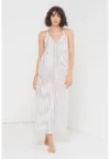 Rochie maxi in dungi cu decolteu in V