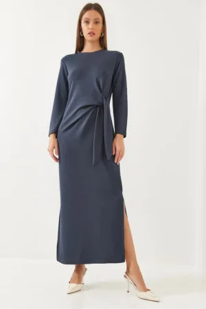 Rochie maxi - mulata - violet - jerseu de bumbac