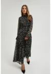 Rochie maxi neagra evazata
