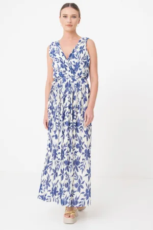 Rochie maxi plisata Elema