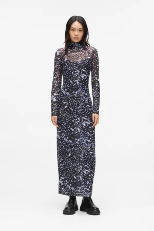 Rochie maxi transparenta