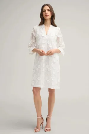 Rochie midi - brodată