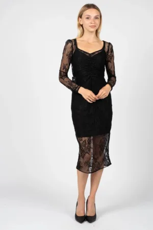 Rochie midi cambrata - 38