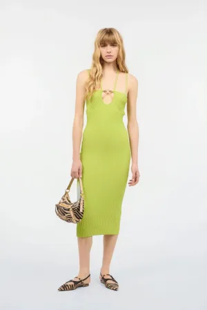 Rochie midi cu bretele intersanjabile