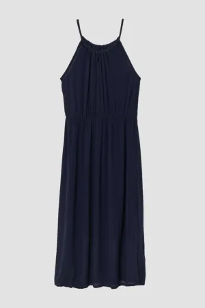 Rochie midi cu bretele multiple