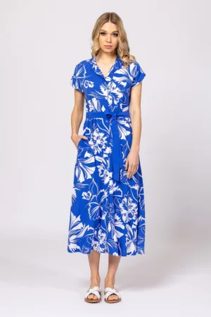 Rochie midi cu buzunare laterale Vernica