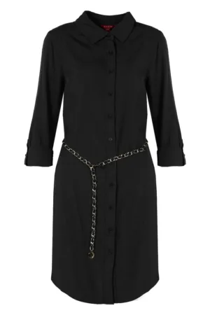 Rochie midi cu cordon -