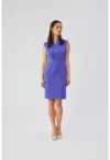 Rochie midi cu decolteu cache-coeur -  Violet