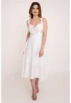Rochie midi cu decolteu sweetheart Pearl