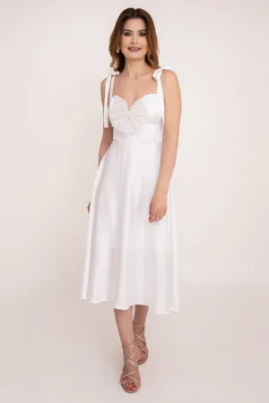 Rochie midi cu decolteu sweetheart Pearl