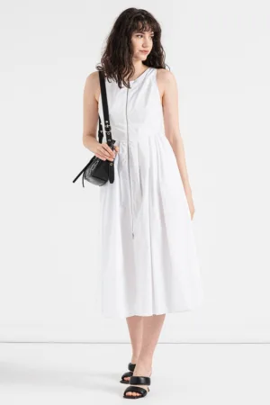 Rochie midi cu fermoar