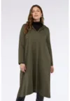 Rochie midi cu gluga