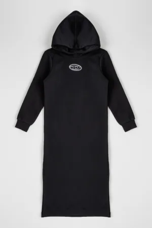 Rochie midi cu gluga Dyla