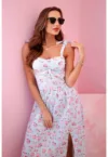 Rochie midi cu imprimeu floral -