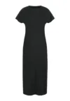Rochie midi cu maneca scurta