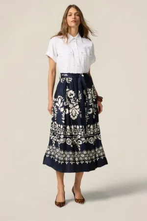Rochie midi cu model 2in 1