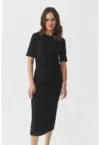 Rochie midi cu model drapat Primrose