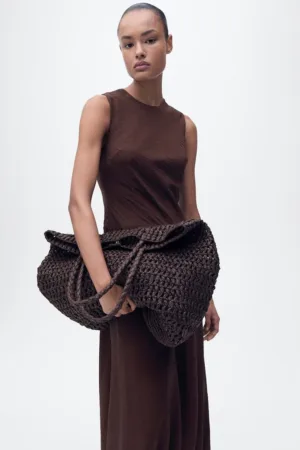 Rochie midi cu terminatie bufanta