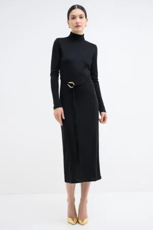 Rochie midi cu un cordon Louisa