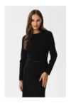 Rochie midi dama -  Kerigor - neagra -