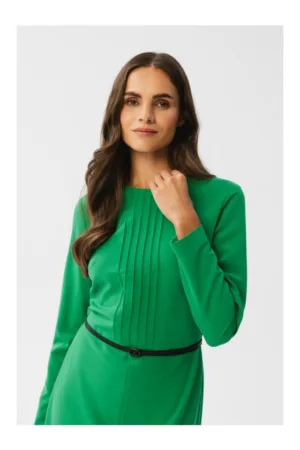 Rochie midi dama - Kerigor - verde deschis