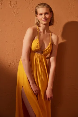 Rochie midi de plaja