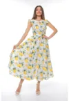 Rochie midi din bumbac
