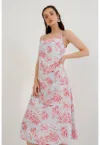 Rochie midi din satin
