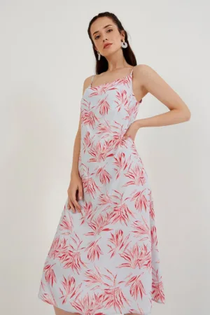 Rochie midi din satin