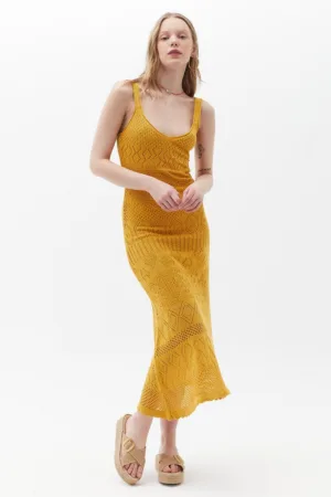 Rochie midi din tricot