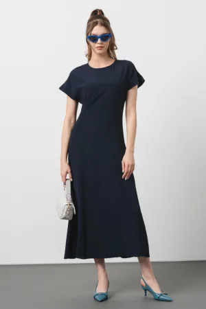 Rochie midi din viscoza