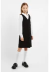 Rochie midi dreapta cu decolteu in V