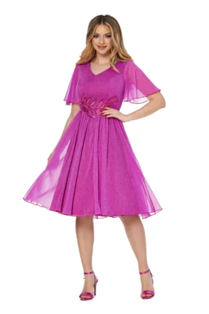 Rochie midi evazata Ariel