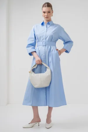 Rochie midi evazata Madda
