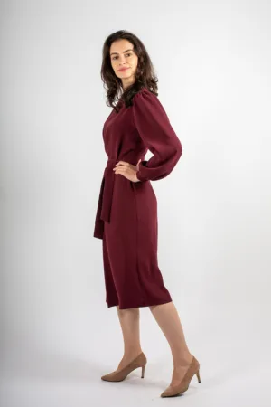 Rochie midi evazata Sonja