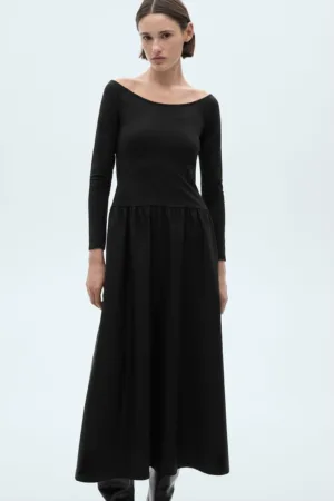 Rochie midi evazata Valvina