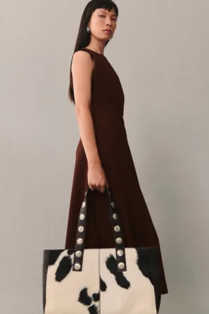 Rochie midi fara maneci Rita