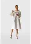 Rochie midi lejera de in
