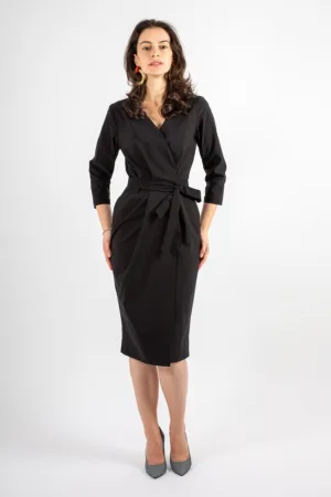 Rochie midi petrecuta Nora