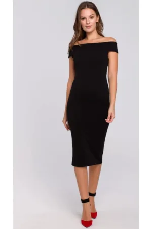 Rochie midi tricotata